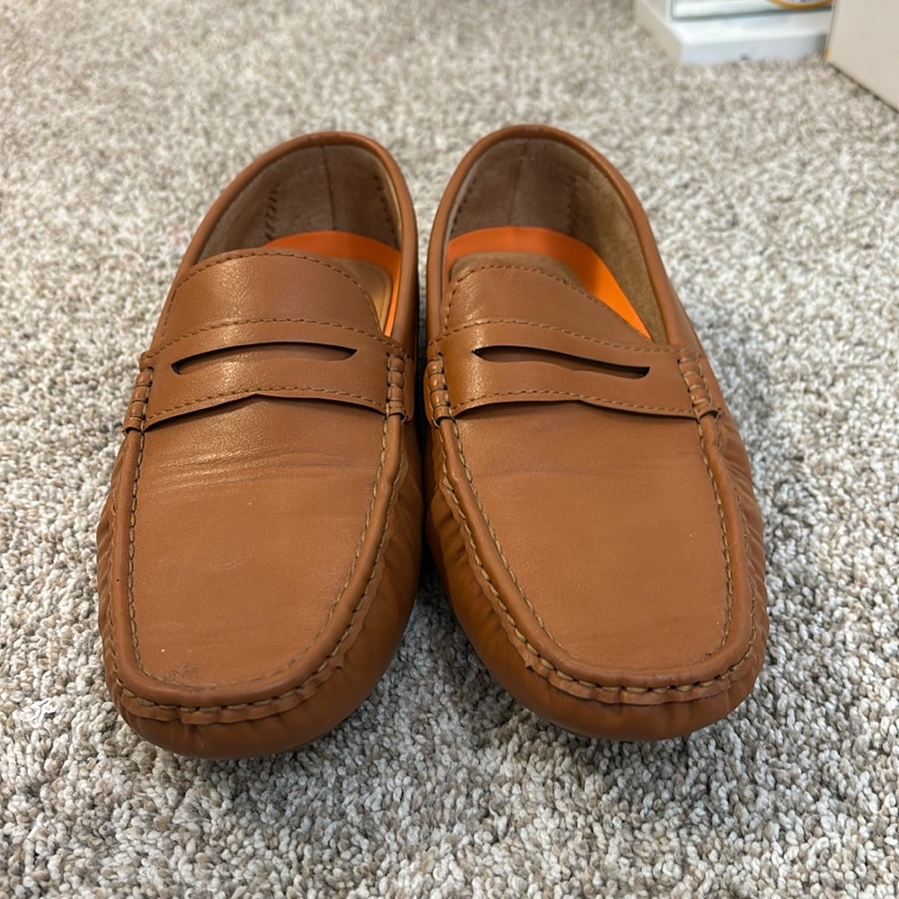 Mens light brown dress shoes